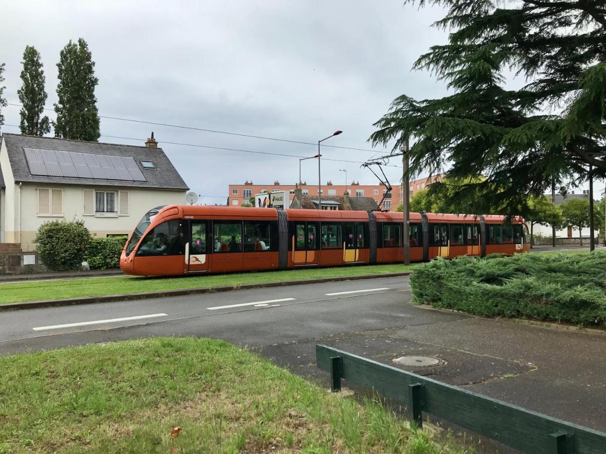 Appart T2 Spacieux Proche Gare Tgv Le Mans Exteriör bild